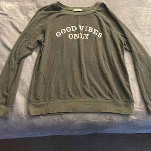 Good vibes only womens shirt